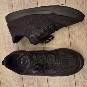 VESSI Weekend Black Grey Weave Comfy Sz 12 Mens Waterproof‎ Shoes Sneakers